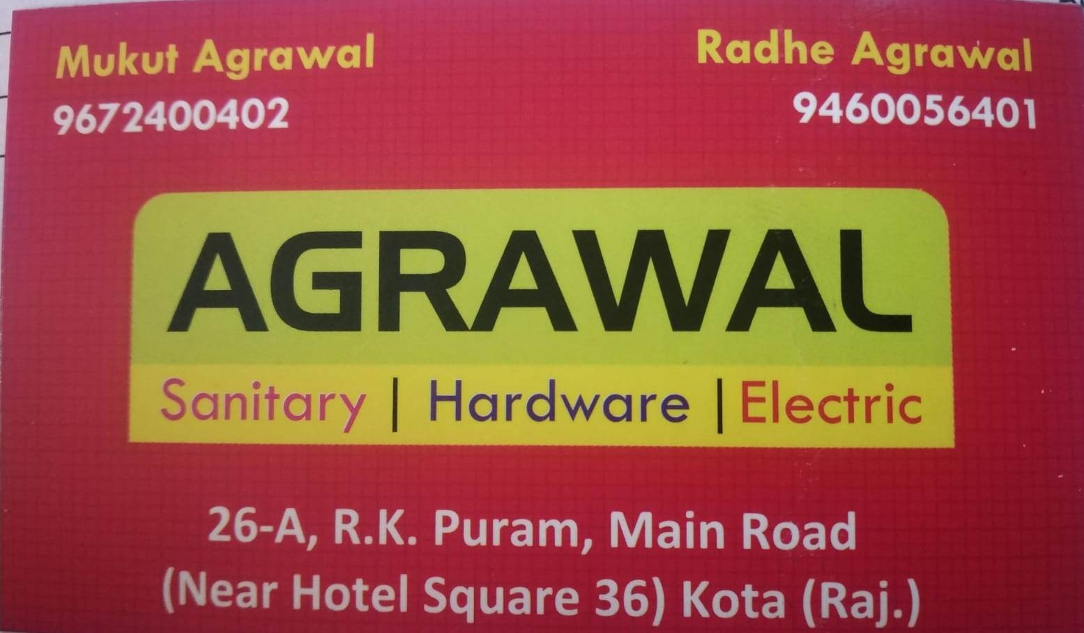 AGARWAL SANITARY & HARDWARE